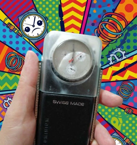 Swatch irony chrono aluminium - chrono,